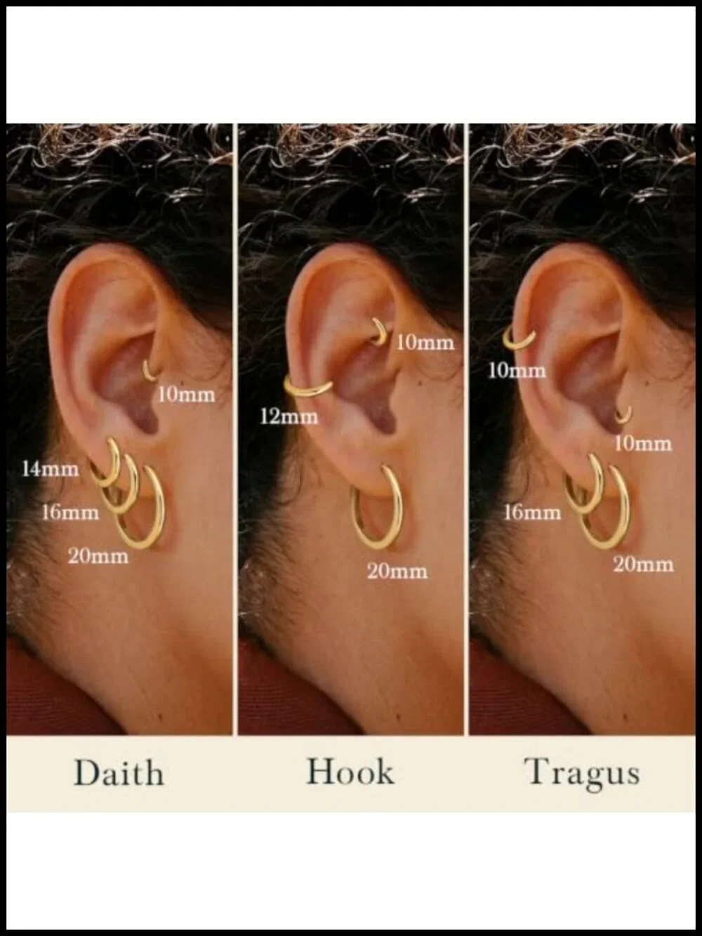 14K Gold Hoop Earrings for Women Small Huggie Earrings Hypoallergenic